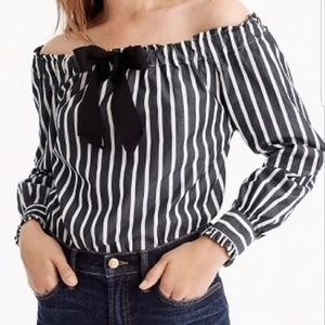 J. CREW off the shoulder blouse